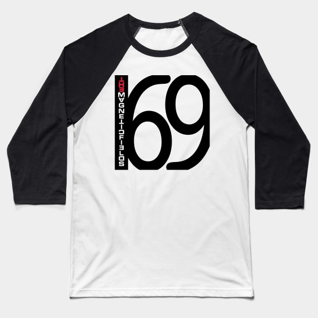 The Magnetic Fields Baseball T-Shirt by forseth1359